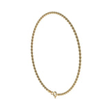 Pulsera de Oro 10K Estilo Torsal Italiano para Hombre y Mujer | Brazalete Unisex Elegante