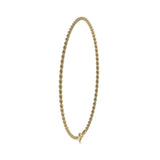 Pulsera de Oro 10K Mujer Estilo Torsal | Joyería Fina Italiana
