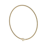 Pulsera de Oro 10K Estilo Torsal Italiano para Hombre y Mujer | Brazalete Unisex Elegante