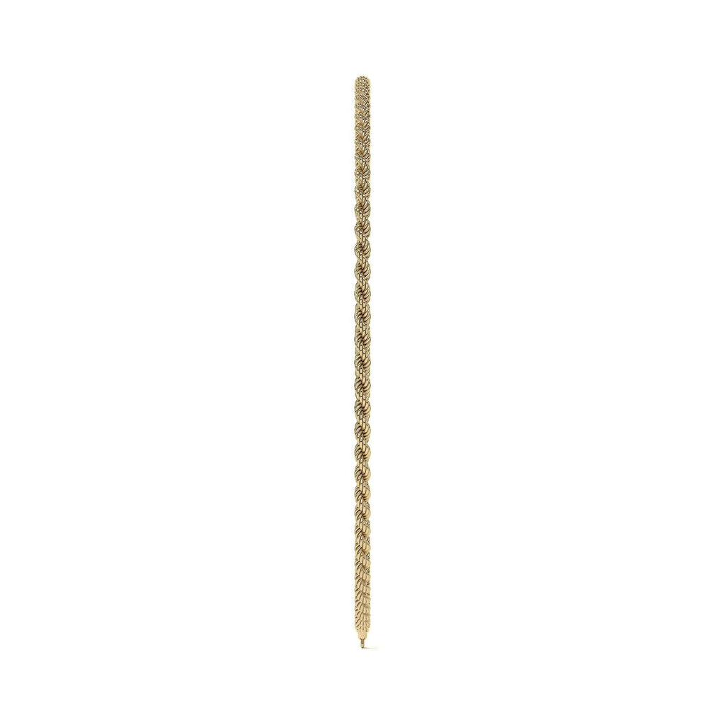 Pulsera de Oro 10K Mujer Estilo Torsal | Joyería Fina Italiana
