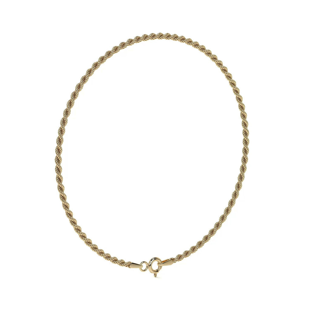 Pulsera de Oro 10K Mujer Estilo Torsal | Joyería Fina Italiana