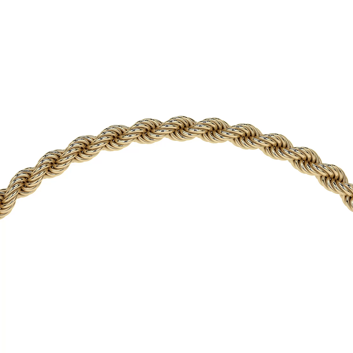 Pulsera de Oro 14K Estilo Torsal Italiano | Brazalete Elegante y Sofisticado