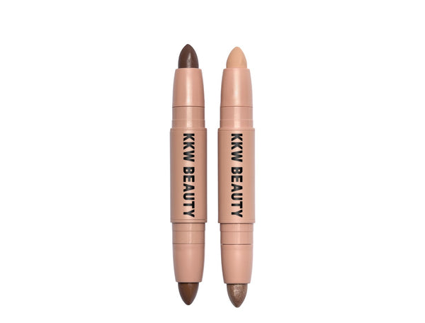 KKW BEAUTY CREME CONTOUR & HIGHLIGHT SET DEEP DARK