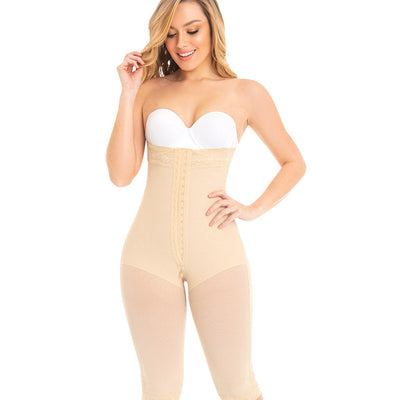 Faja larga con strapess siliconado F0076 de Fajas M&D