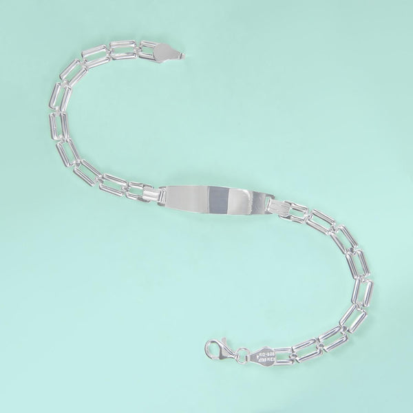 Pulsera Esclava De Plata Ley 925 Para Niña