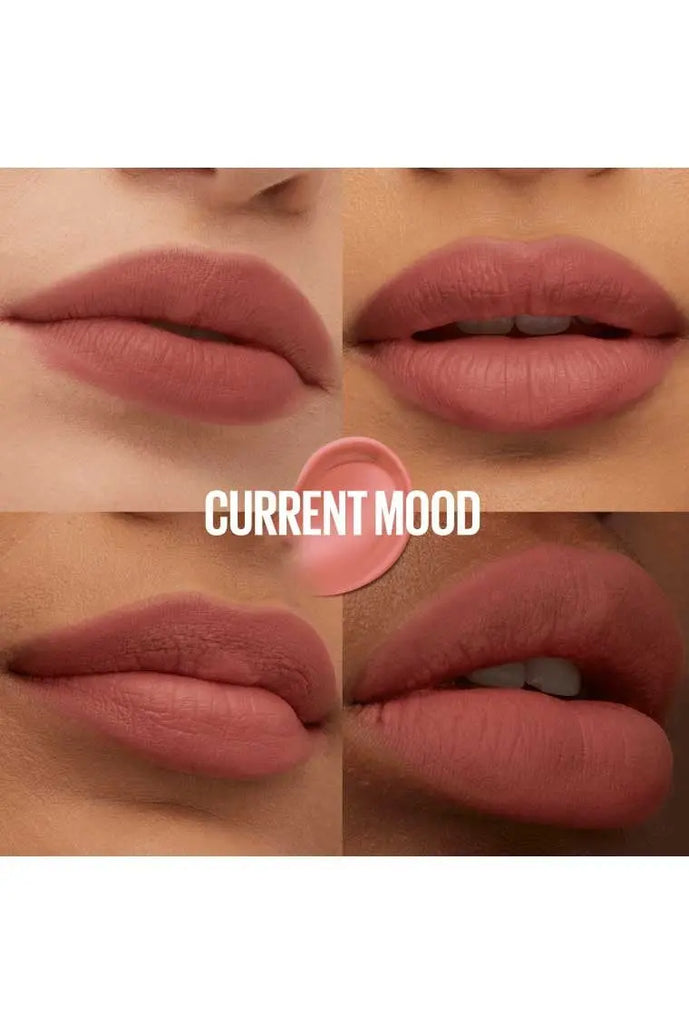 Maybelline Super Stay Teddy Tint Long Lasting Matte Lip Tint 10 Current Mood