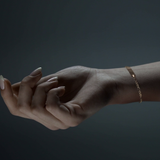 Pulsera Esclava de Oro 10K Estilo Fígaro 3x1 con Placa | Joyería Italiana