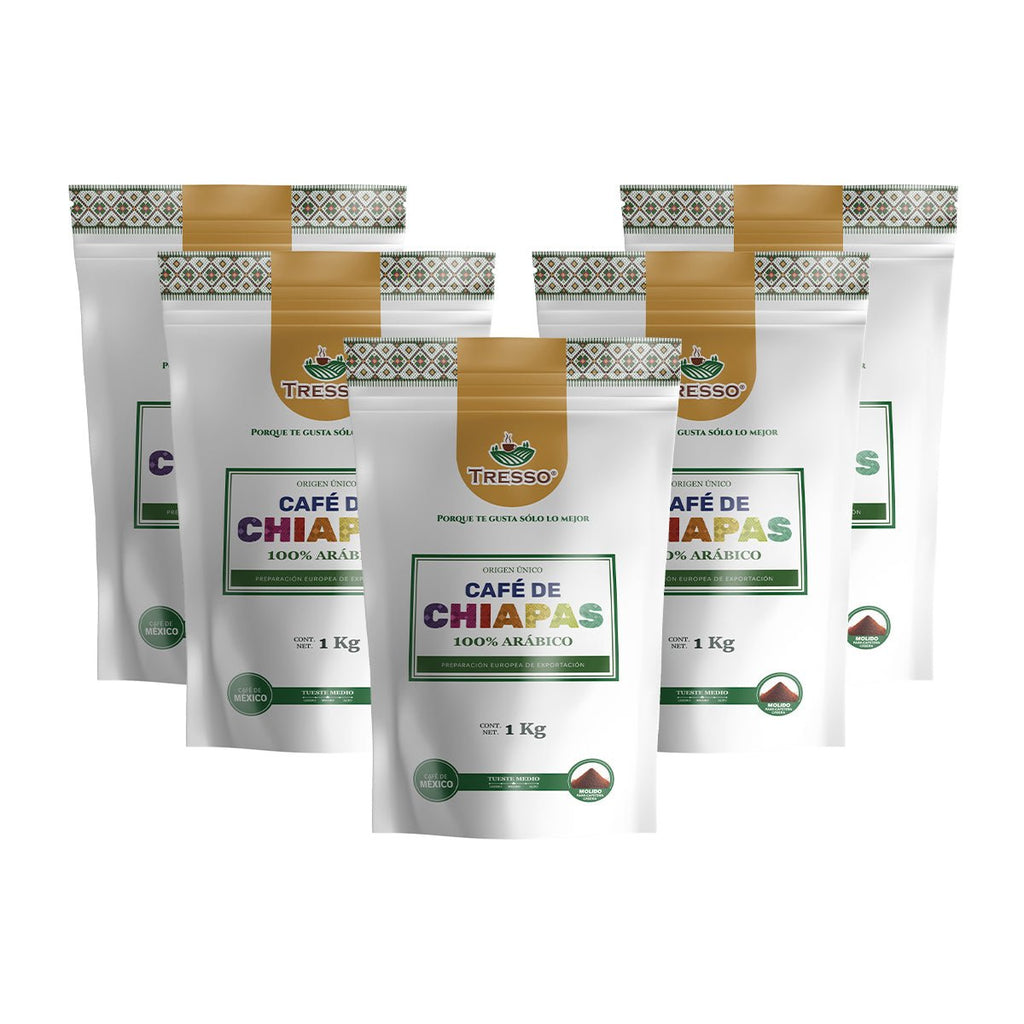 Café de Especialidad Chiapas Molido Medio