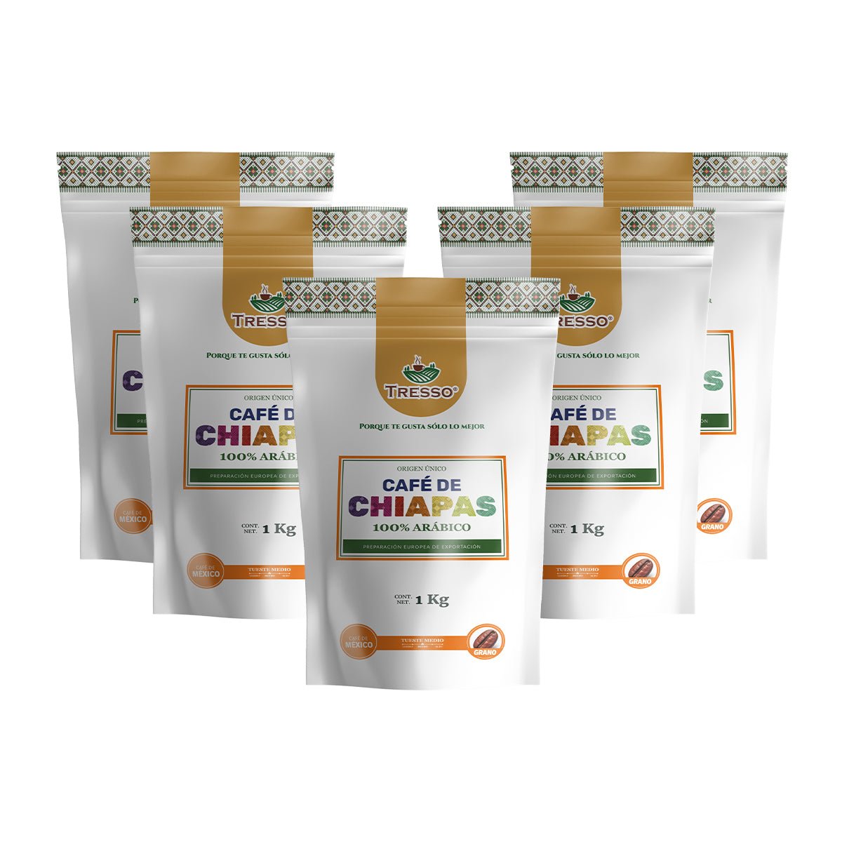 Café de Especialidad Chiapas de Altura 1 Kg en Grano