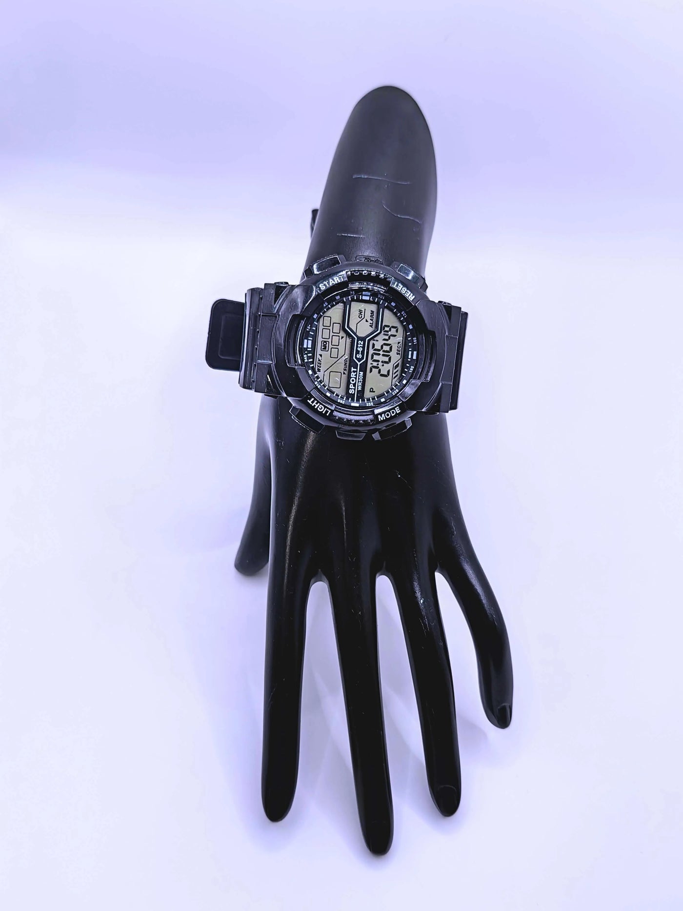 Wa0012 - Reloj Digital Plástico Negro Calenbi