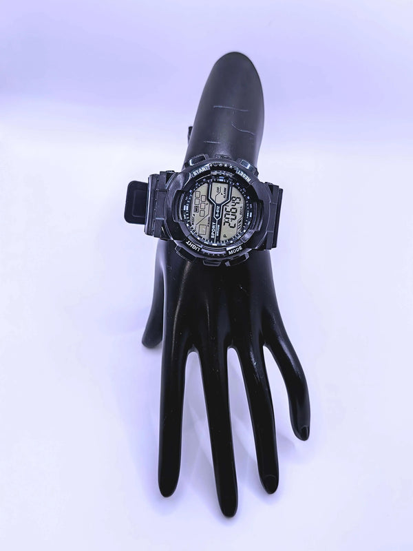 Wa0012 - Reloj Digital Plástico Negro Calenbi