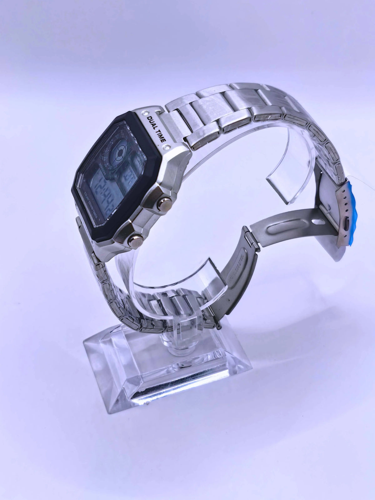 Wa0007 - Reloj Digital Acero Inoxidable Plata Skmei