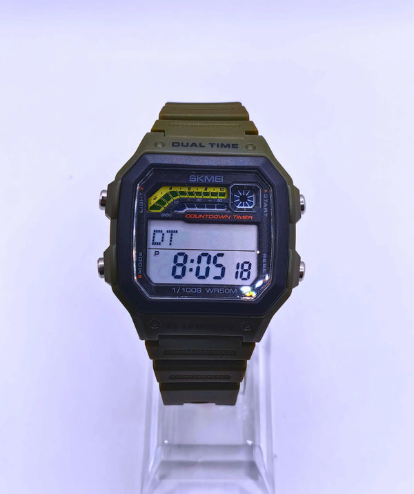 Wa0026 - Reloj Digital Plástico Verde Skmei