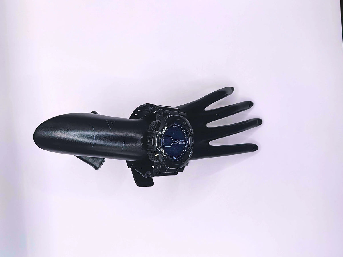 Wa0012 - Reloj Digital Plástico Negro Calenbi