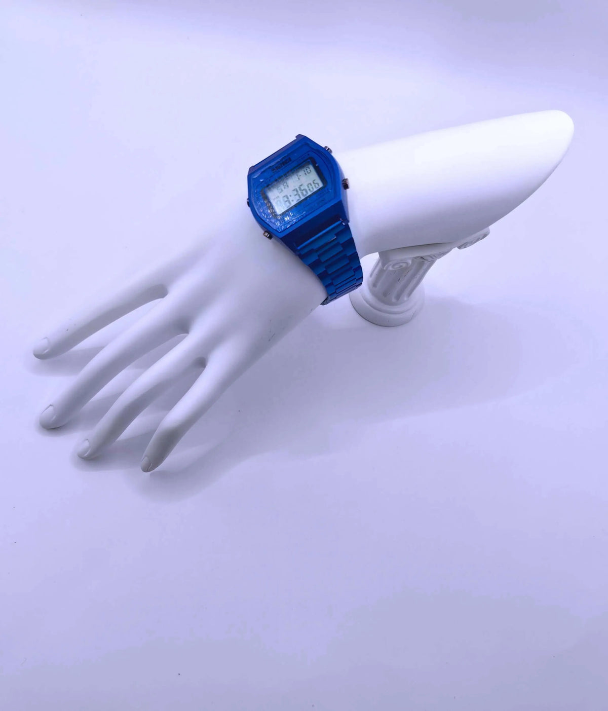 Wa0001 - Reloj Acero Inoxidable Unisex Azul Marino Calenbi