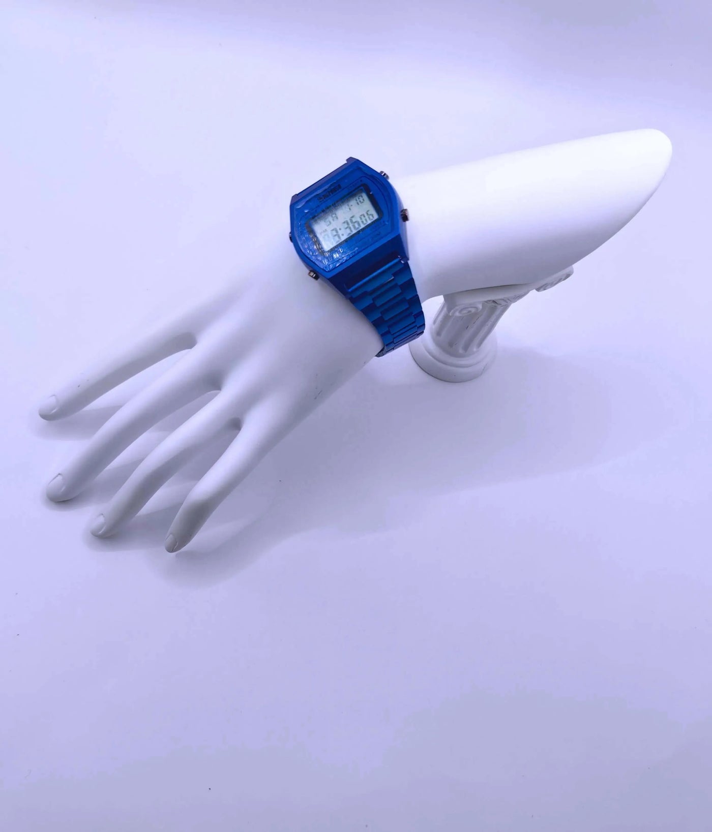 Wa0001 - Reloj Acero Inoxidable Unisex Azul Marino Calenbi