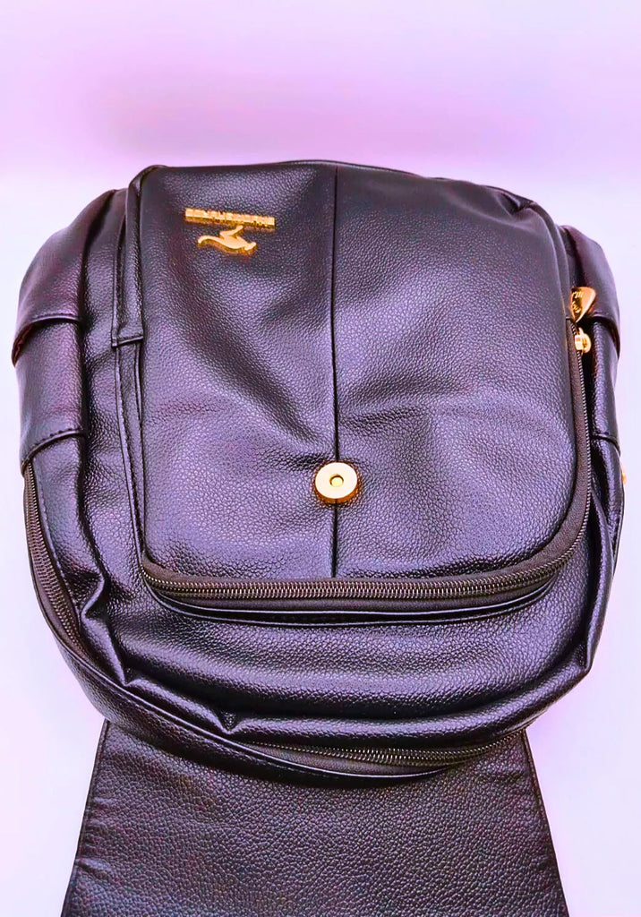 Mochila Pequeña Negra Kanguroo