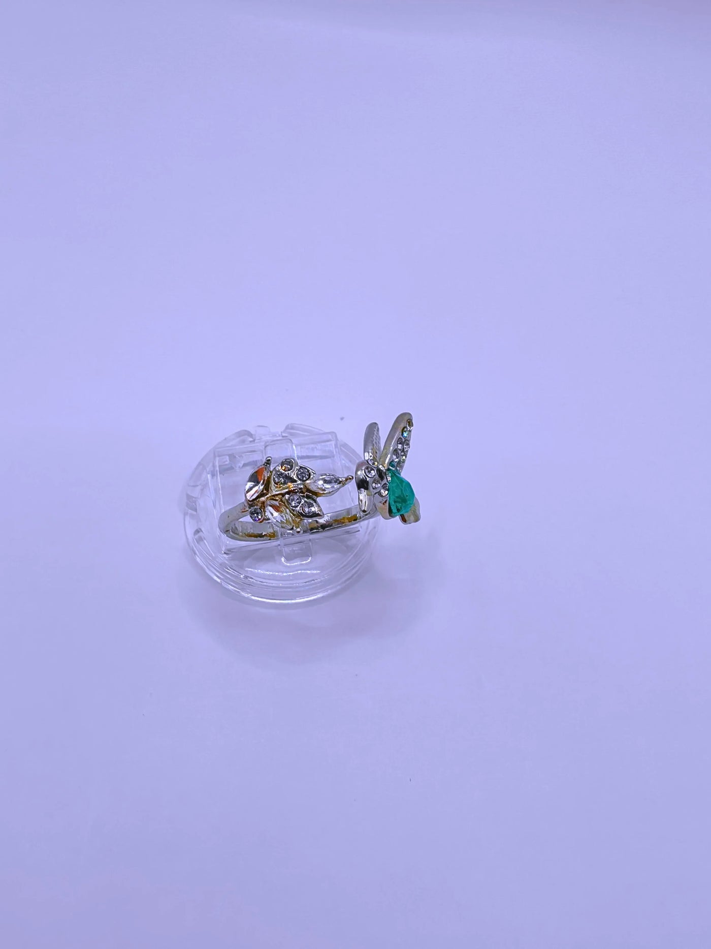 Anillo Aleación Zinc Colibrí Ajustable Calenbi