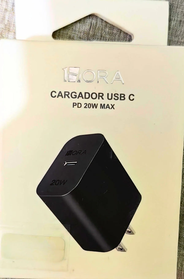 Gar152 - Cargador Usb  C  Pd 20w Max 1hora