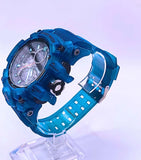 Wa0019 - Reloj Analógico Digital Turquesa Sanda