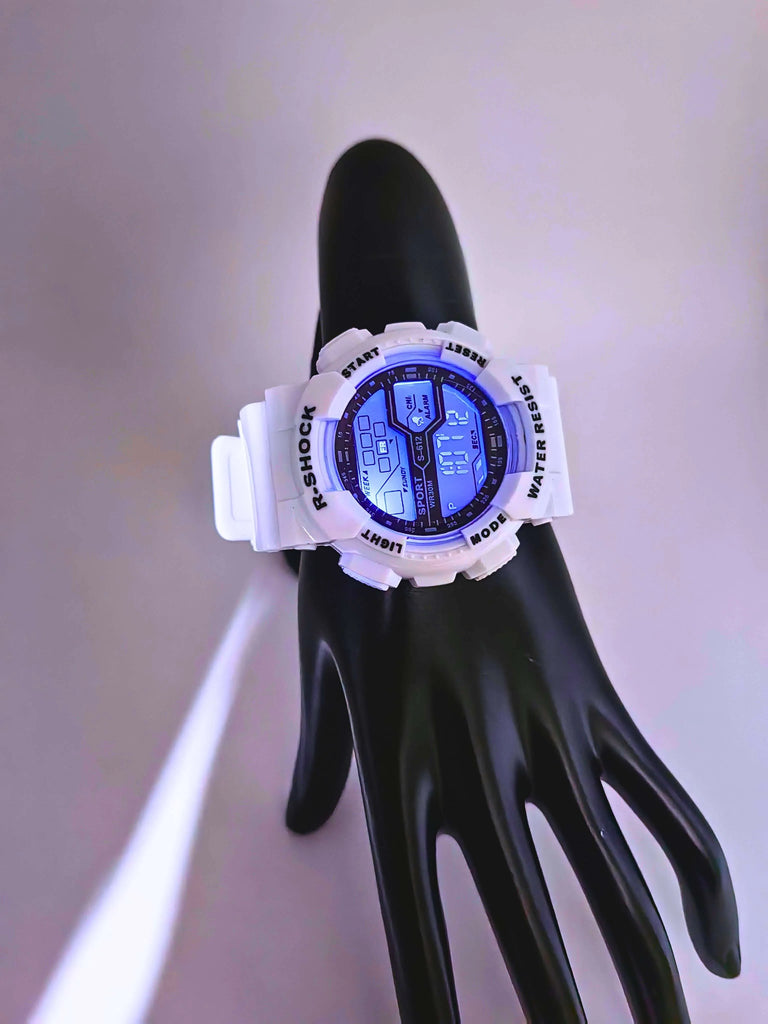Wa0011 - Reloj Digital Blanco Calenbi