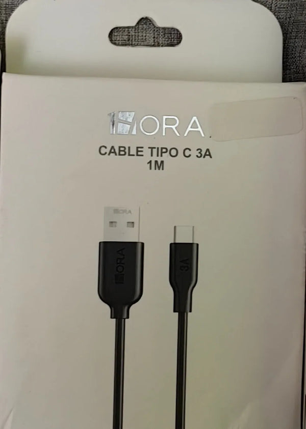 Cab251 - Cable Tipo  C  Y  A  3a 1metro 1hora