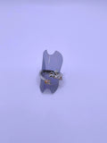 Anillo Zinc Dragón Plateado Ajustable Calenbi