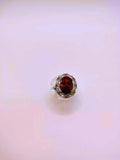 Anillo S925 Ley "Sello Real" Circonita Cubica Ajustable Calenbi