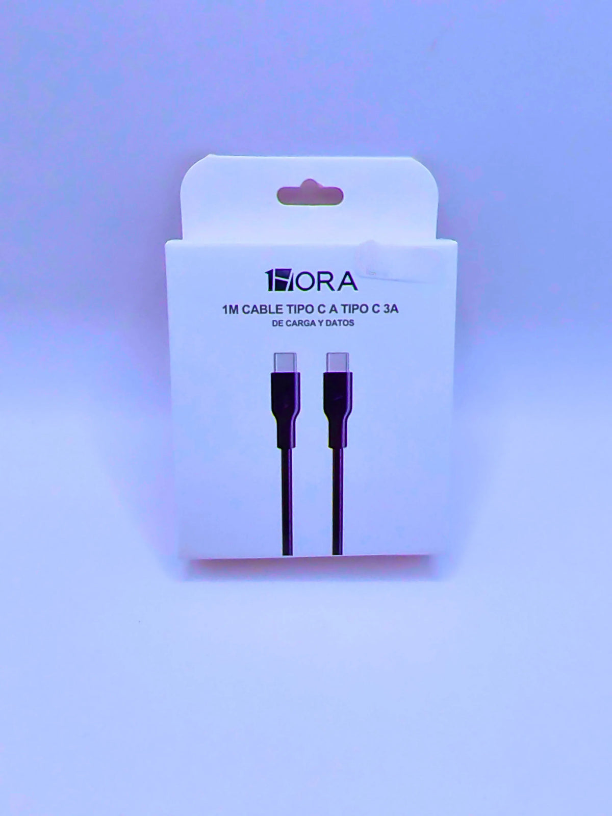 Cab252 - 1m Cable Tipo  C  3a De Carga Y Datos 1hora