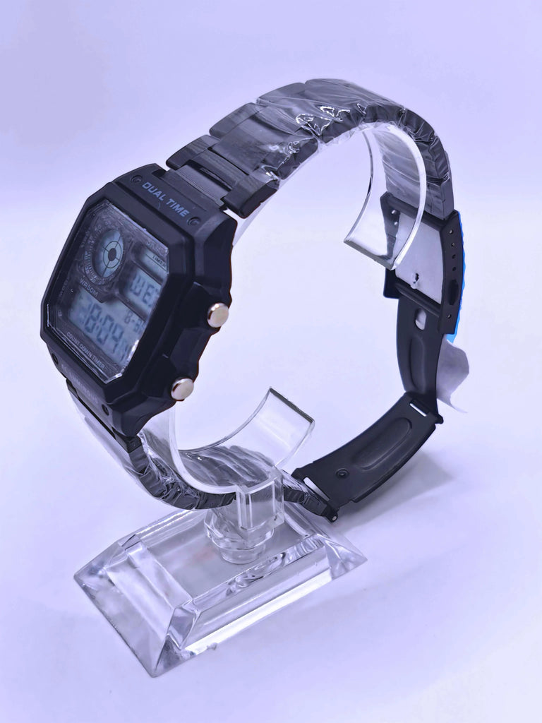 Wa0008 - Reloj Digital Acero Inoxidable Negro Skmei