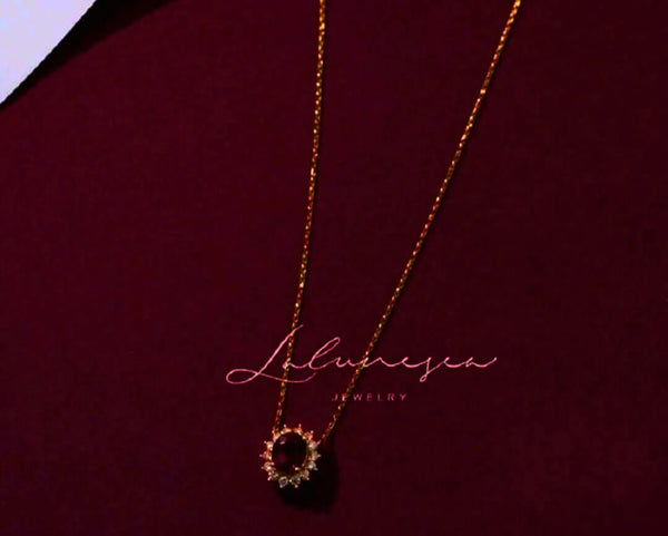 Collar y Aretes S925 Ley 