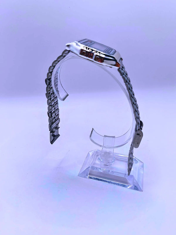 WA0003 - Reloj Acero Inoxidable Unisex Plata Calenbi
