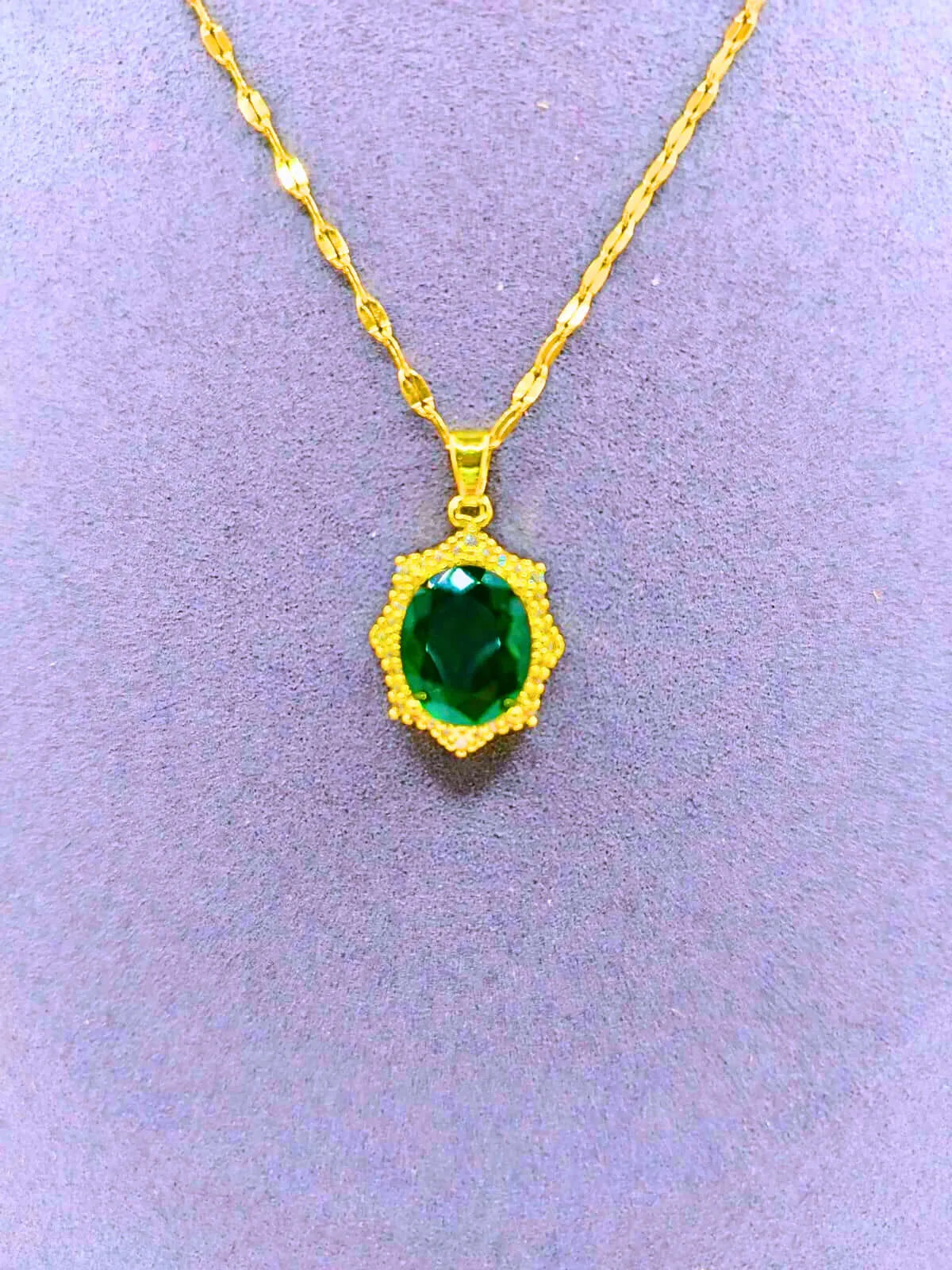 Collar y Aretes Acero Titanio 