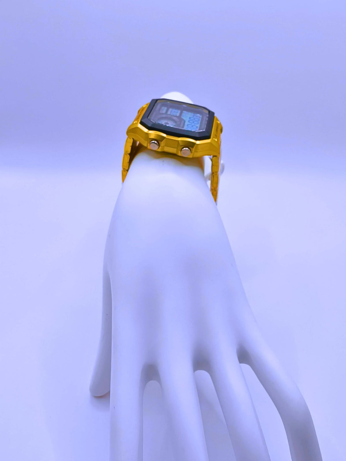 Wa0006 - Reloj Digital Acero Inoxidable Dorado Skmei