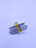 Anillo Plata Ley 925 "Compromiso 3" Chapa Oro 14k Calenbi