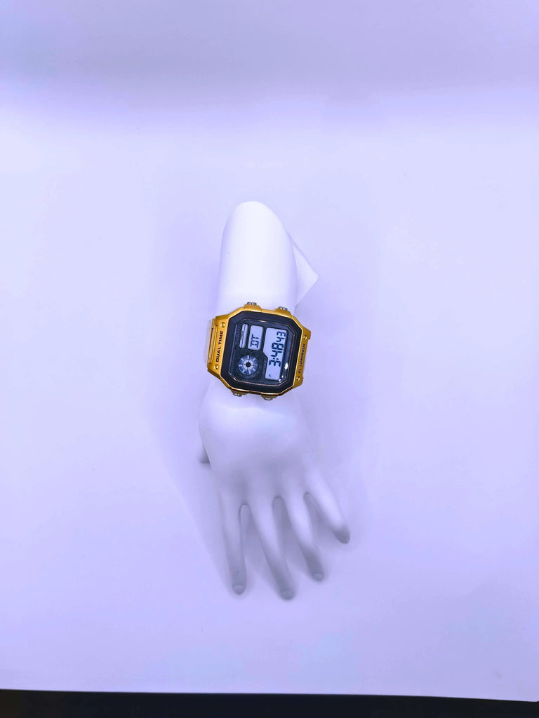 Wa0006 - Reloj Digital Acero Inoxidable Dorado Skmei