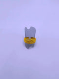 Anillo Cobre Grabado Flor Chapa Oro 14k Ajustable Calenbi