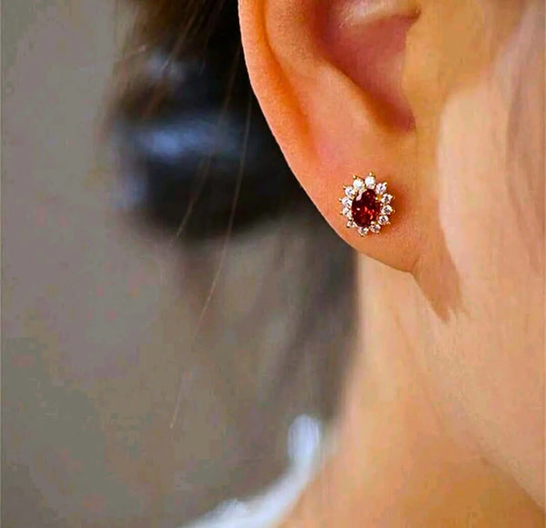 Collar y Aretes S925 Ley 