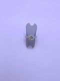 Anillo Plata Esterlina 925 "Compromiso 1" Moissanita Cerrado Calenbi