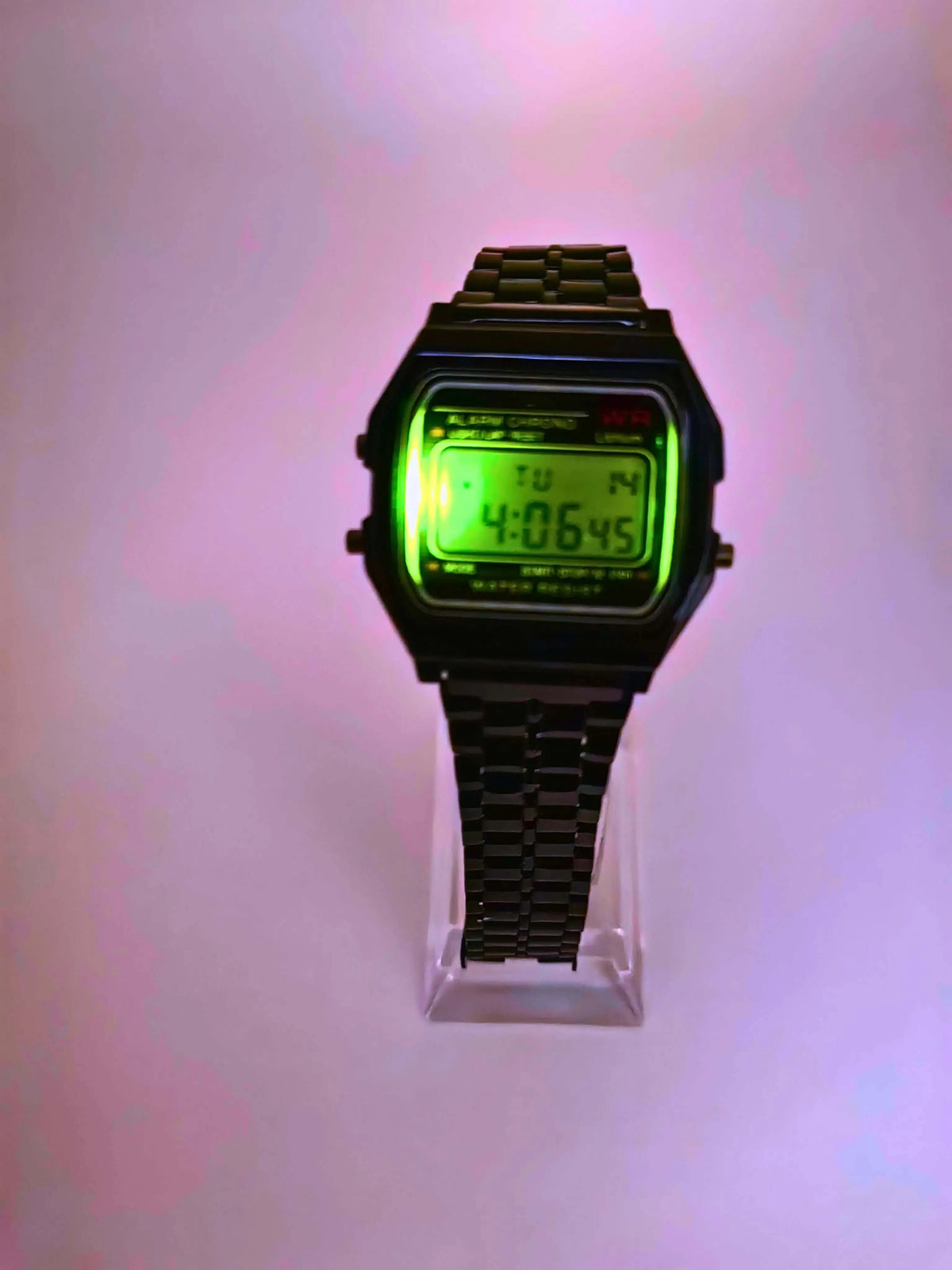 Wa0020 - Reloj Acero Inoxidable Unisex Negro Calenbi