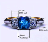 Anillo Plata Esterlina 925 "Realeza" Circonita Calenbi