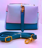 Bolsa Pequeña Hombro Azul Multicolor Calenbi