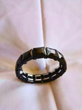Brazalete Cobre Circonita Cubica Colores Elástica Dorado Calenbi