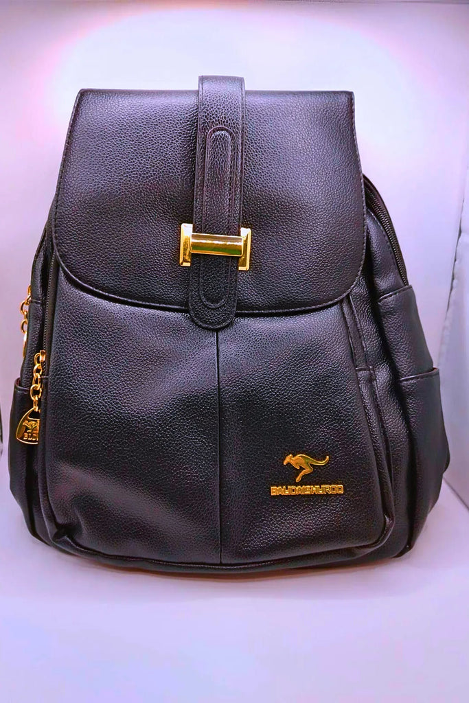 Mochila Pequeña Negra Kanguroo