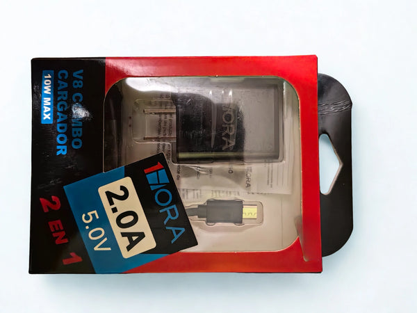 Gar064 - V8 Combo Cargador 10w