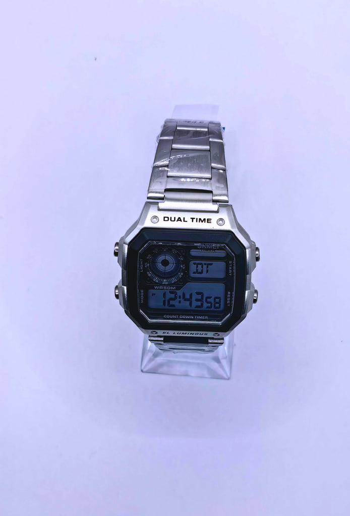 Wa0007 - Reloj Digital Acero Inoxidable Plata Skmei