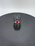 Anillo Plata Esterlina 925 Chapa Oro 10k Calenbi