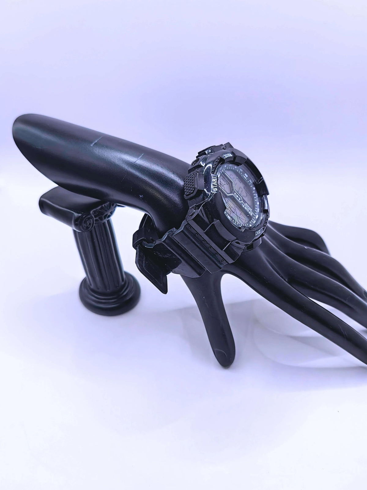 Wa0012 - Reloj Digital Plástico Negro Calenbi