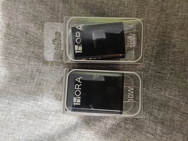 Gar107 - Cargador Usb  A  (solo Cubo) Negro 10w 1hora