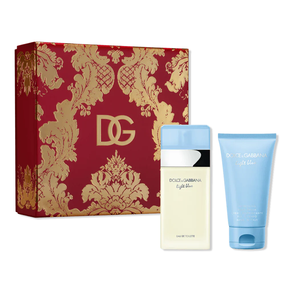 DOLCE & GABBANA LIGHT BLUE SET 2 PZS DAMA
